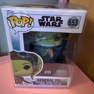 Funko Pop General Hera Syndulla with Green and Brown